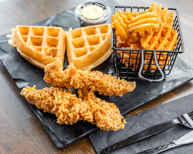 Waffle Tender Combo.