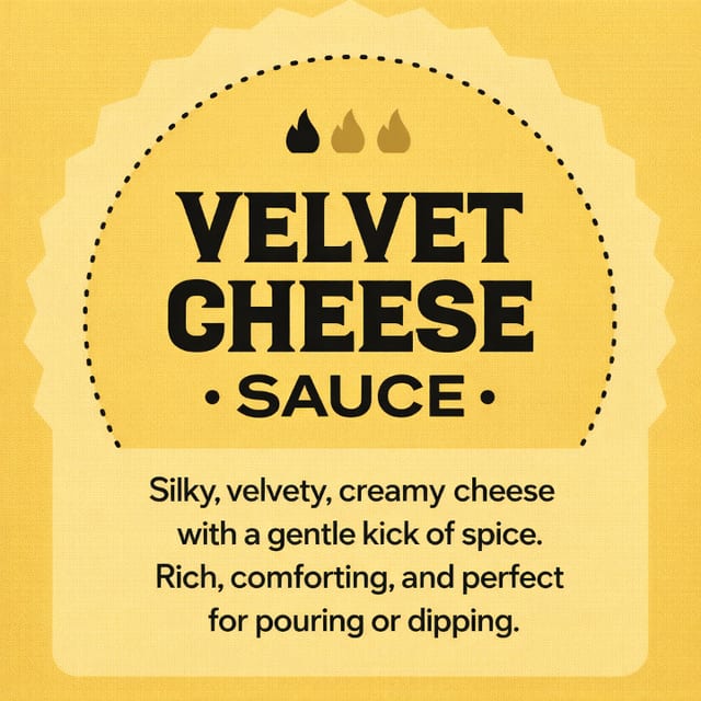Velvet Cheese Sauce.
