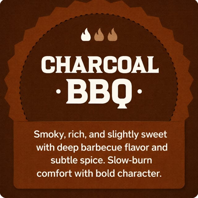 Charcoal BBQ.