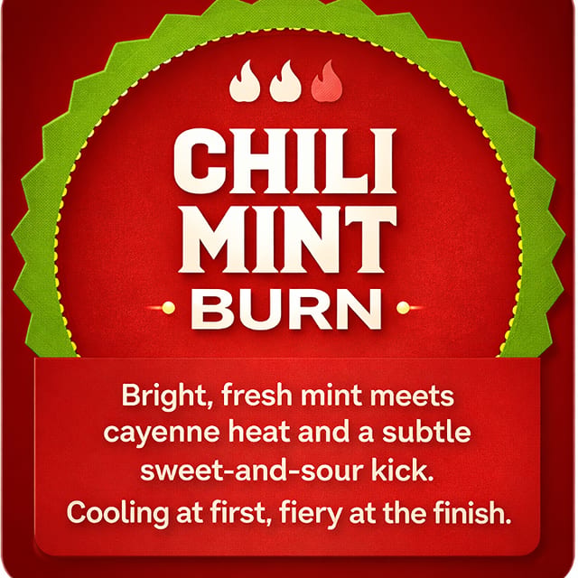 Chili-Mint Burn.
