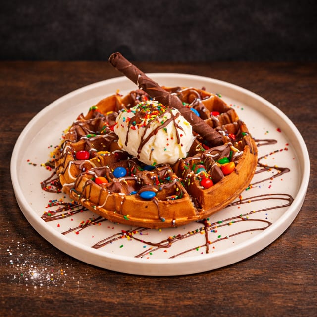 Waffle Heat Sundae.
