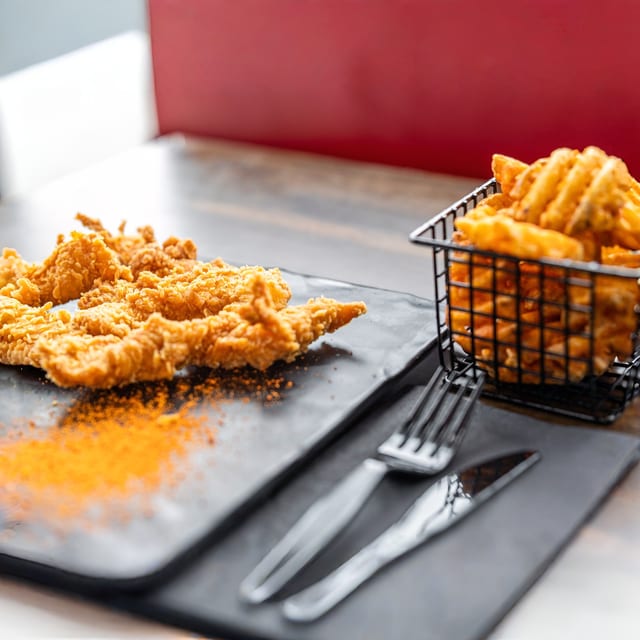 6 Piece Chicken Fingers.