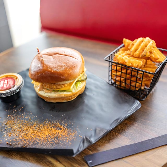 Kwik Burger Combo.